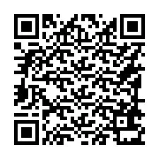 QR код за телефонен номер +16198631929