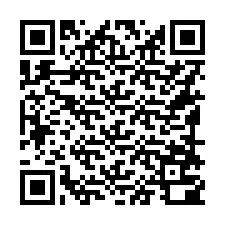 QR-код для номера телефона +16198700384