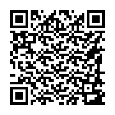 Código QR para número de teléfono +16198783053