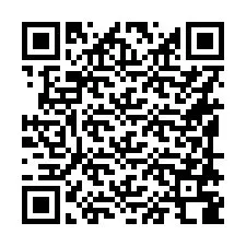 Código QR para número de teléfono +16198788176