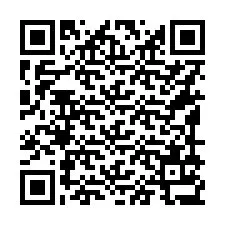 Código QR para número de teléfono +16199137560