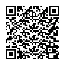 Código QR para número de teléfono +16202000031