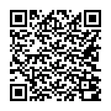 QR-koodi puhelinnumerolle +16202000037