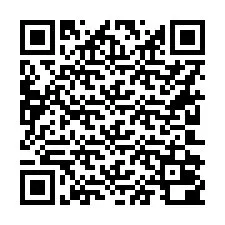 Kode QR untuk nomor Telepon +16202000044