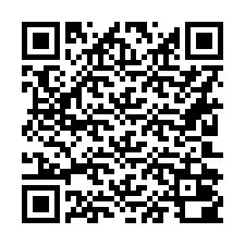 Kode QR untuk nomor Telepon +16202000045