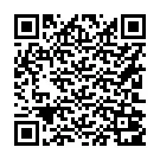 Código QR para número de teléfono +16202001051