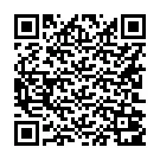 Kode QR untuk nomor Telepon +16202001056