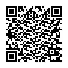 Kod QR dla numeru telefonu +16202001060