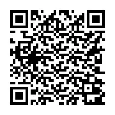 Código QR para número de teléfono +16202001094