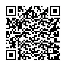 QR код за телефонен номер +16202001108