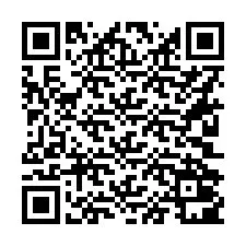 QR-код для номера телефона +16202001630