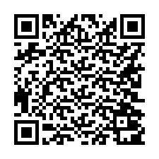 Kode QR untuk nomor Telepon +16202001776