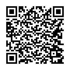 QR код за телефонен номер +16202001777