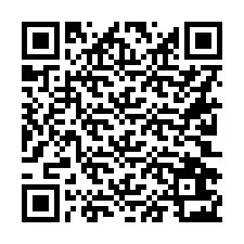 Código QR para número de teléfono +16202623728