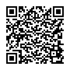 QR Code for Phone number +16204872010