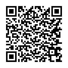 QR Code for Phone number +16207678492