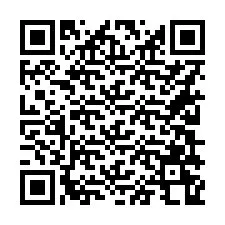 Kod QR dla numeru telefonu +16209268779