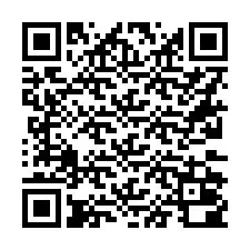 Codice QR per il numero di telefono +16232000008