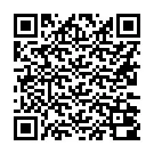 QR-код для номера телефона +16232000046