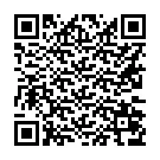 QR-koodi puhelinnumerolle +16232076506