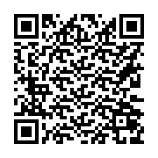 電話番号のQRコード +16232079351