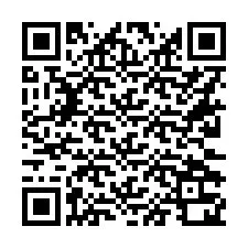 Código QR para número de teléfono +16232320328