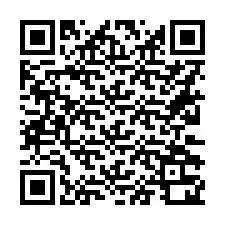 Codice QR per il numero di telefono +16232320359