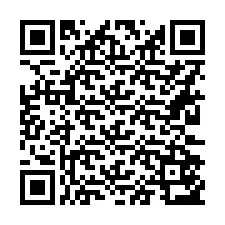 Código QR para número de telefone +16232553265