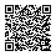 Código QR para número de telefone +16232823898