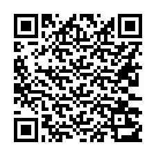 Codice QR per il numero di telefono +16233213733