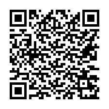 Código QR para número de telefone +16233271587