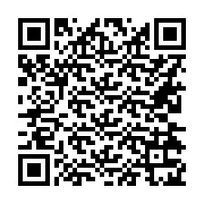 QR Code pour le numéro de téléphone +16234325837