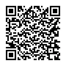 Código QR para número de teléfono +16234328052
