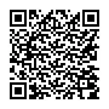 QR-code voor telefoonnummer +16235004386