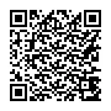 Código QR para número de telefone +16237453825