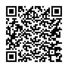 QR-koodi puhelinnumerolle +16237778937