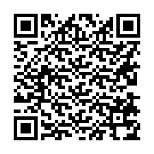 Código QR para número de telefone +16238774912