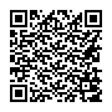 QR-code voor telefoonnummer +16239007557