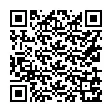 Codice QR per il numero di telefono +16239771019