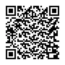 QR-koodi puhelinnumerolle +16262000011