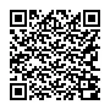 QR-koodi puhelinnumerolle +16262000030