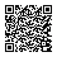 QR Code pour le numéro de téléphone +16262000031