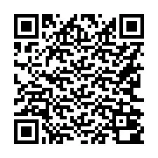 Kod QR dla numeru telefonu +16262000039