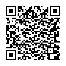 Codice QR per il numero di telefono +16262000044