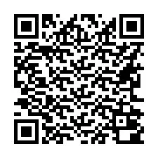 Kod QR dla numeru telefonu +16262000047