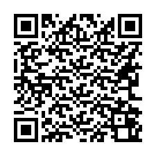 Codice QR per il numero di telefono +16262060103