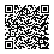 QR Code pour le numéro de téléphone +16262253821