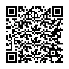 QR код за телефонен номер +16262254497