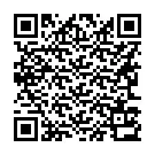 Kode QR untuk nomor Telepon +16263132542