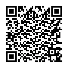 QR Code pour le numéro de téléphone +16263145095